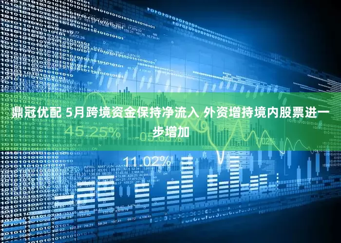 鼎冠优配 5月跨境资金保持净流入 外资增持境内股票进一步增加