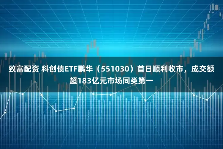致富配资 科创债ETF鹏华（551030）首日顺利收市，成交额超183亿元市场同类第一