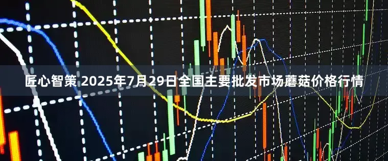 匠心智策 2025年7月29日全国主要批发市场蘑菇价格行情